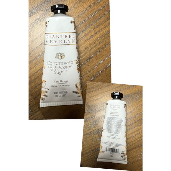 Crabtree & Evelynn Caramelized Fig & Brown Sugar Hand Therapy NEW lotion - Picture 1 of 3